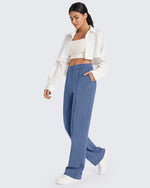 G4Free - Smoofit Loose High-Rise Elastic Dressy Pants Regular -GF24J287AF-XS