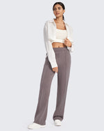 G4Free - Smoofit Loose High-Rise Elastic Dressy Pants Short -GF25J470AH-XXS