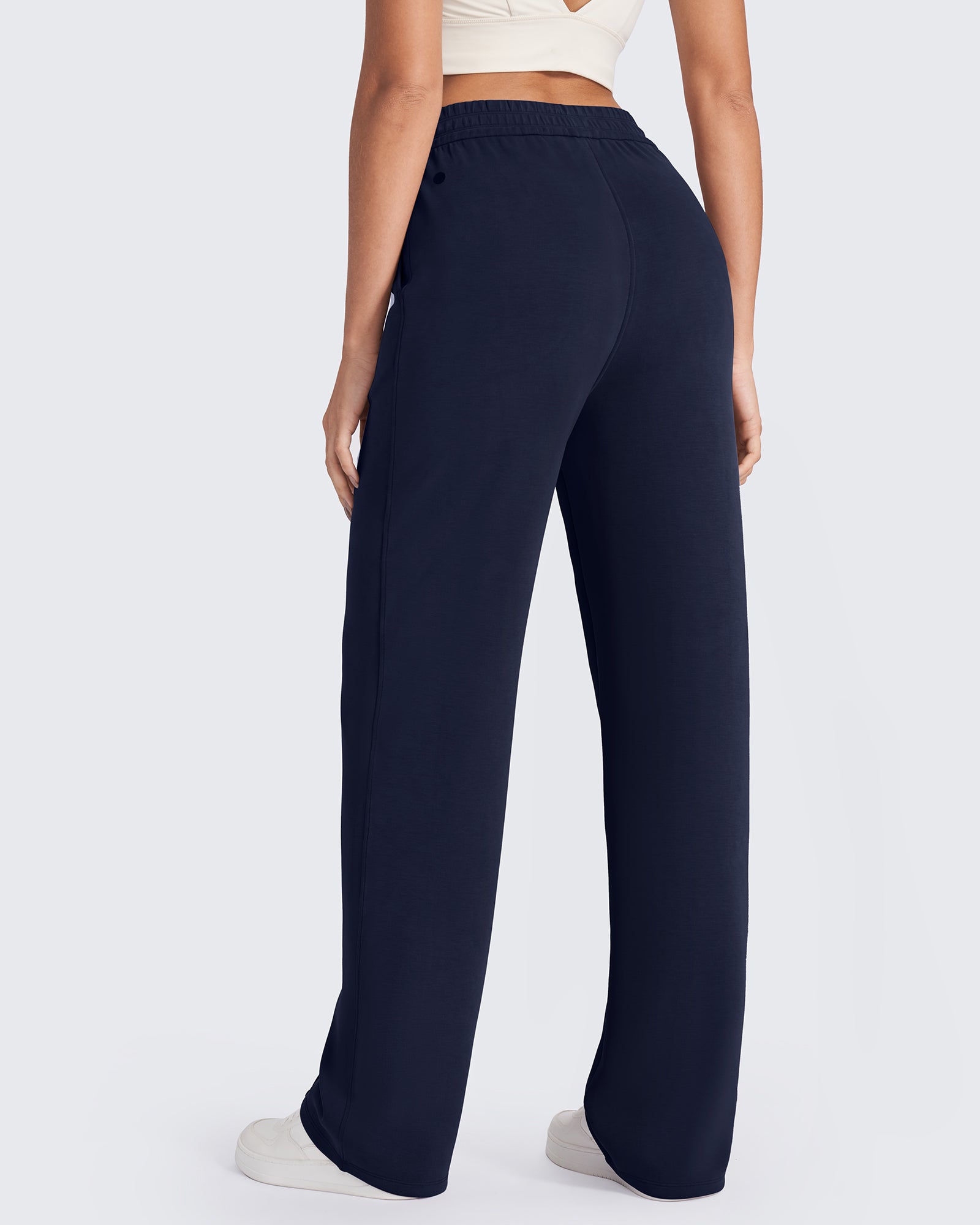 G4Free - Smoofit Loose High-Rise Elastic Dressy Pants Short -GF25J470AH-XXS