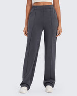 G4Free - Smoofit Loose High-Rise Elastic Dressy Pants Short -GF25J470BH-XXS