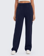 G4Free - Smoofit Loose High-Rise Elastic Dressy Pants Short -GF25J470CH-XXS