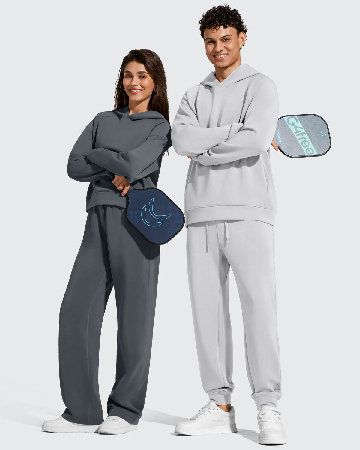 G4Free - Smoofit Men's Fleece Lined Drawstring Thermal Joggers -GF25DM672CA-S
