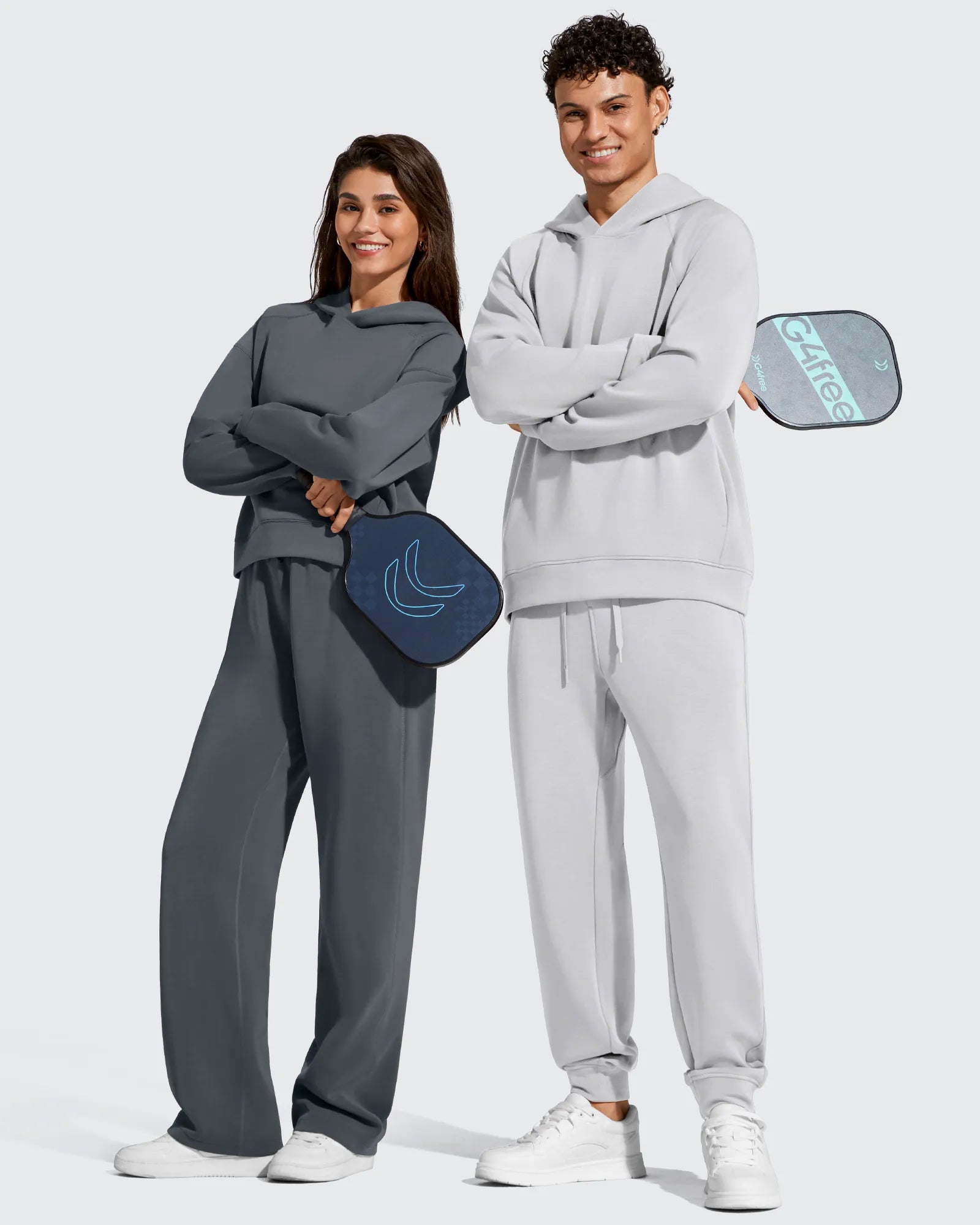 G4Free - Smoofit Men's Fleece Lined Drawstring Thermal Joggers -GF25DM672CA-S