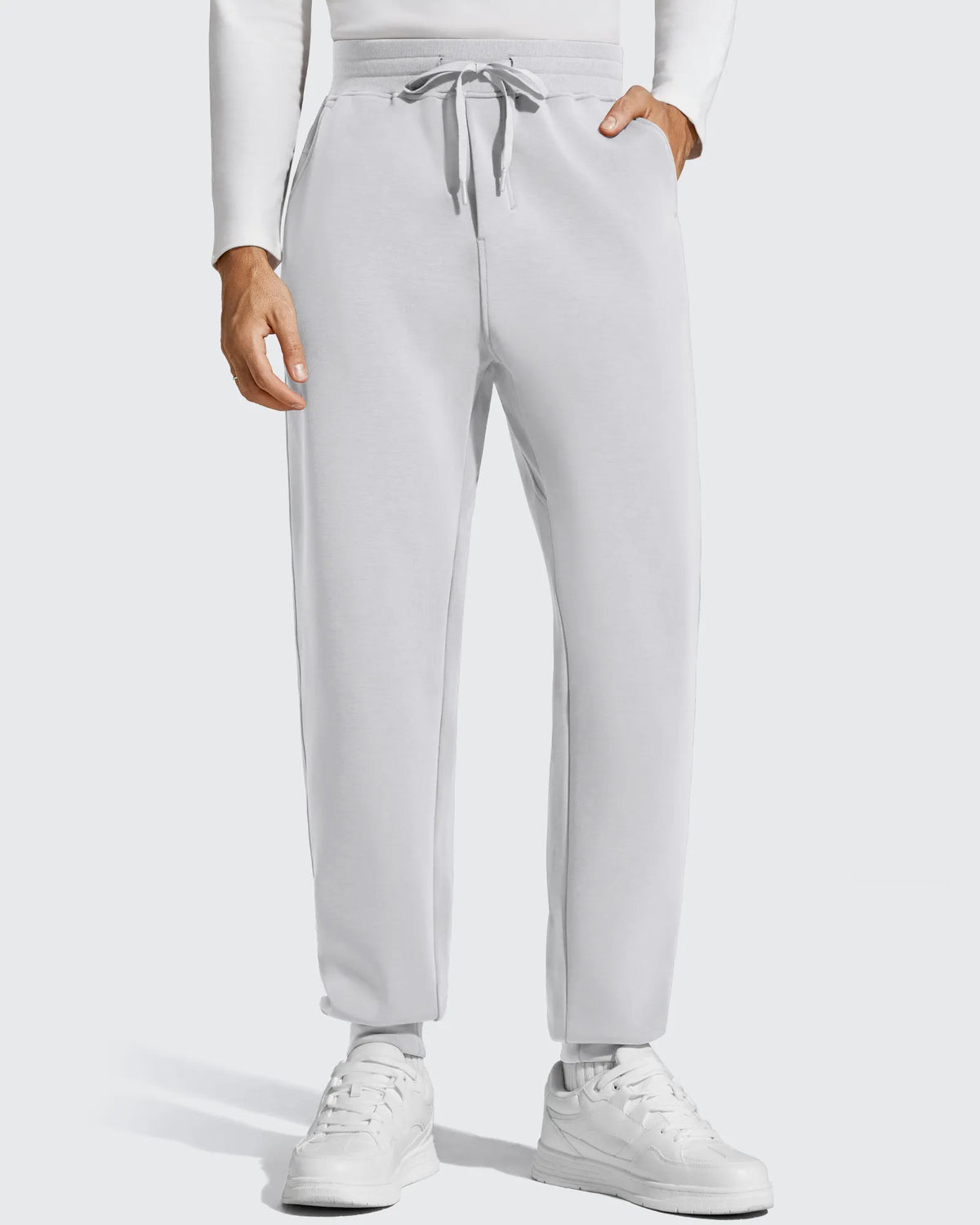 G4Free - Smoofit Men's Fleece Lined Drawstring Thermal Joggers -GF25DM672CA-S