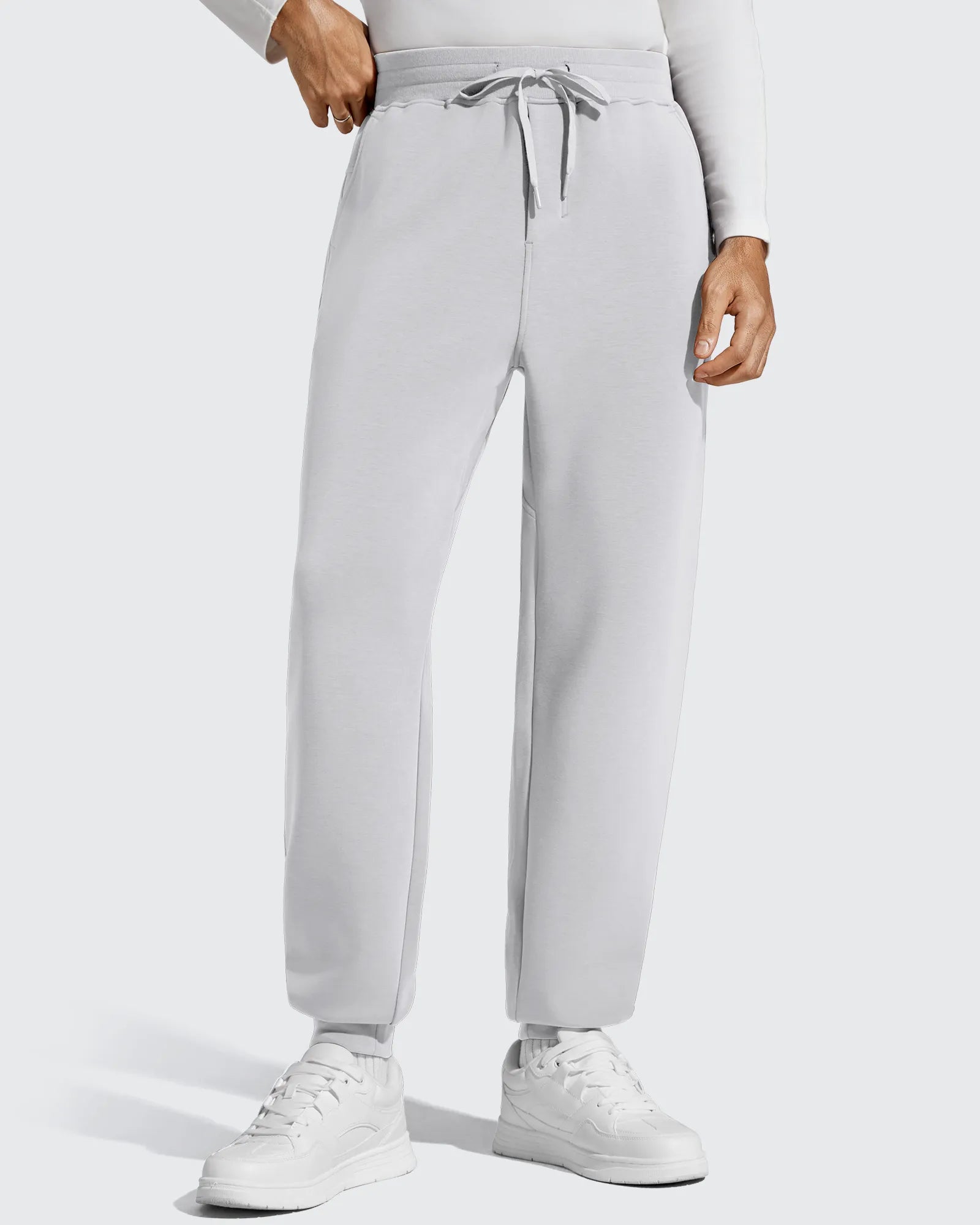 G4Free - Smoofit Men's Fleece Lined Drawstring Thermal Joggers -GF25DM672CA-S