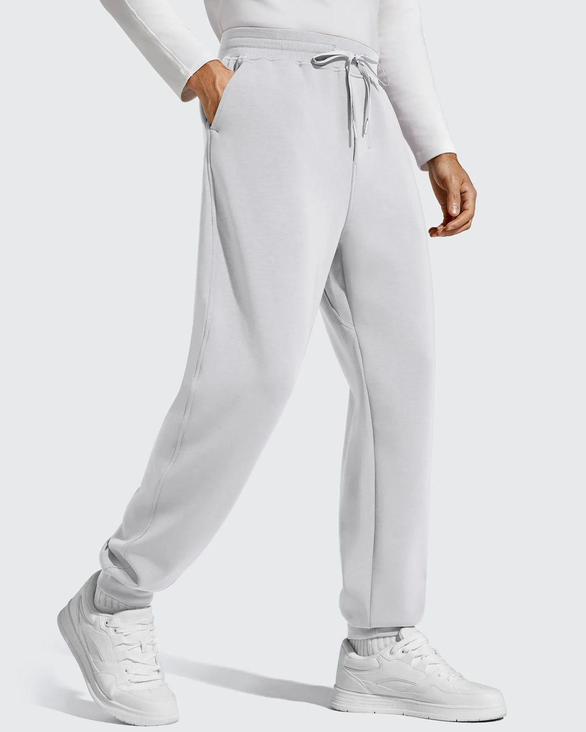 G4Free - Smoofit Men's Fleece Lined Drawstring Thermal Joggers -GF25DM672CA-S