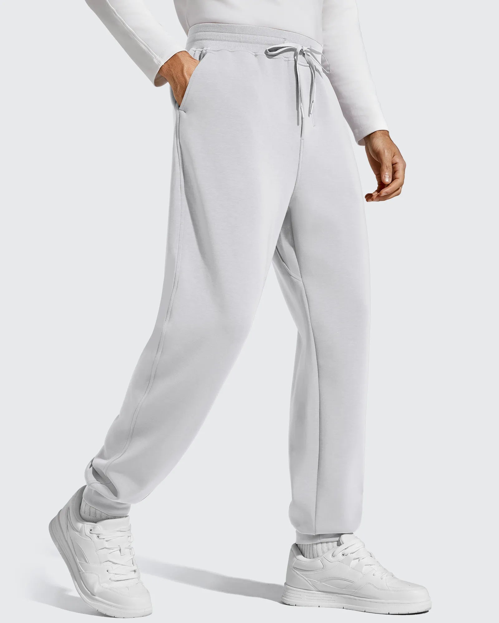 G4Free - Smoofit Men's Fleece Lined Drawstring Thermal Joggers -GF25DM672CA-S