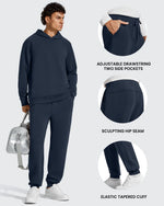G4Free - Smoofit Men's Fleece Lined Drawstring Thermal Joggers -GF25DM672CA-S