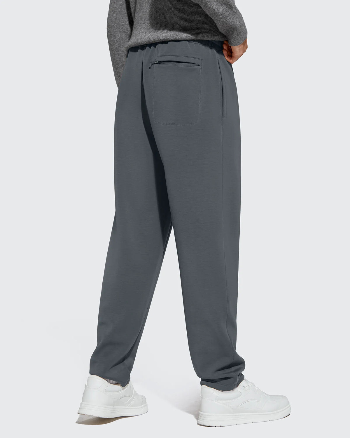 G4Free - Smoofit Men's Fleece-Lined Drawstring Thermal Sweatpants -GF25DM726AA-S