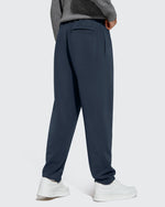 G4Free - Smoofit Men's Fleece-Lined Drawstring Thermal Sweatpants -GF25DM726AA-S