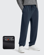 G4Free - Smoofit Men's Fleece-Lined Drawstring Thermal Sweatpants -GF25DM726CA-S