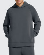 G4Free - Smoofit Men's Fleece-Lined Pockets Hoodies Pullover Sweatshirts -GF25FM729BA-S