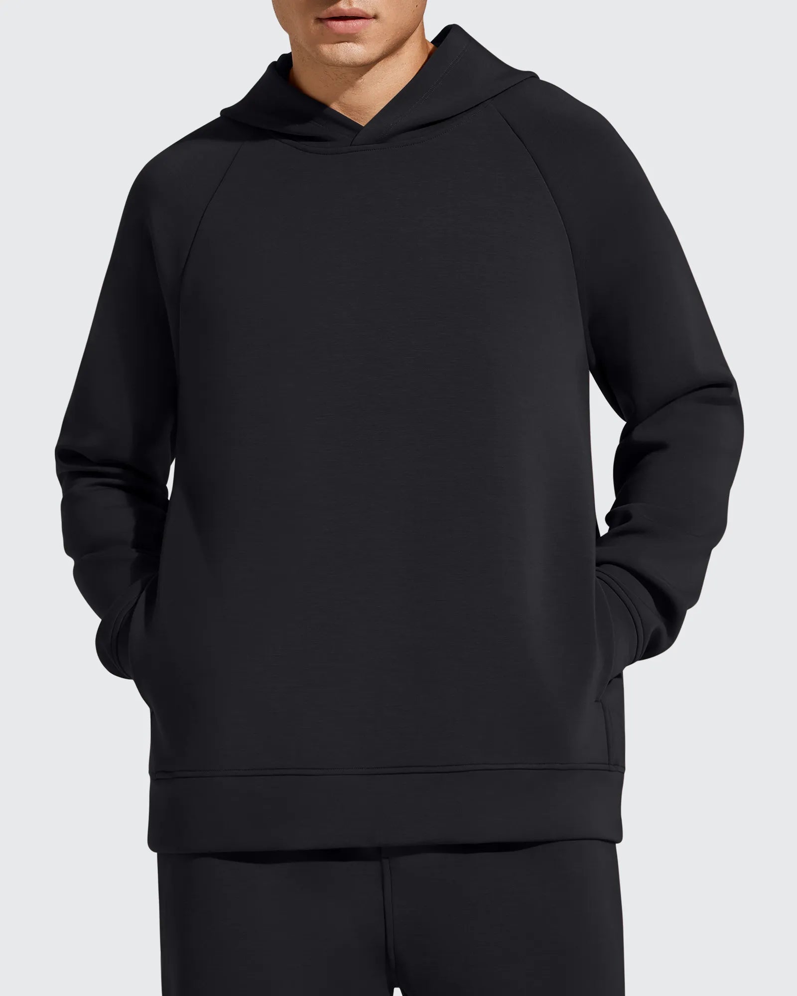 G4Free - Smoofit Men's Fleece-Lined Pockets Hoodies Pullover Sweatshirts -GF25FM729BA-S