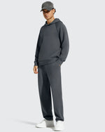G4Free - Smoofit Men's Fleece-Lined Pockets Hoodies Pullover Sweatshirts -GF25FM729BA-S