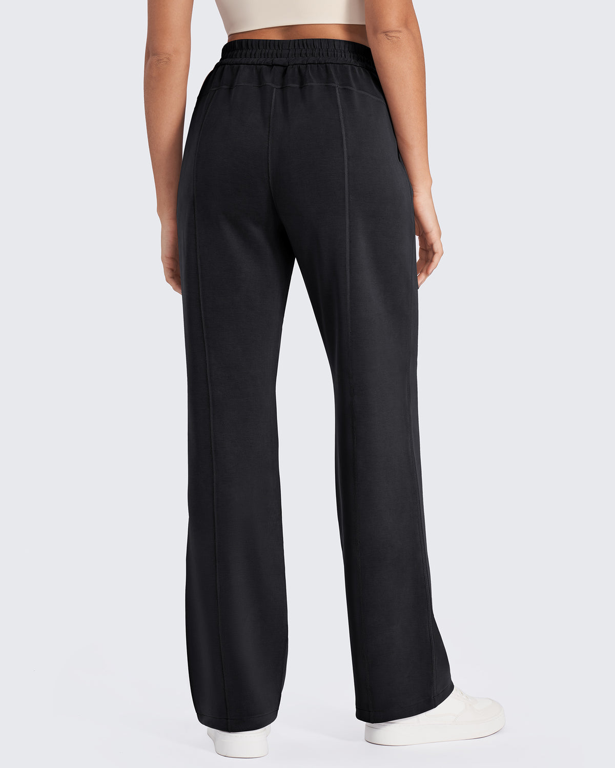 G4Free - Smoofit Mid-Waist Wide Leg Sweatpants Petite -GF24J235AA-S