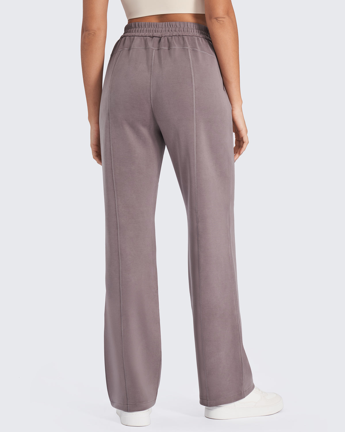 G4Free - Smoofit Mid-Waist Wide Leg Sweatpants Petite -GF24J235AA-S