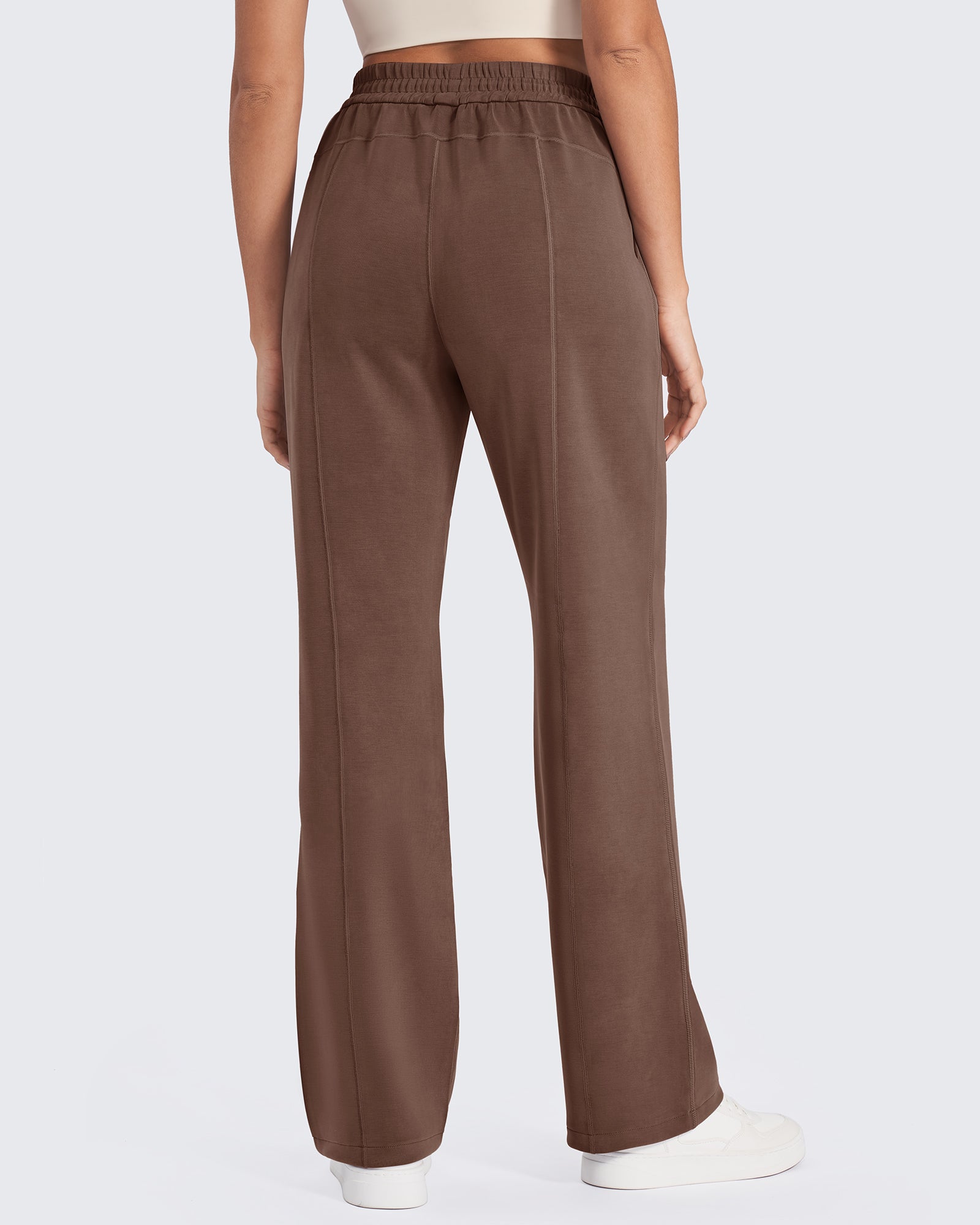 G4Free - Smoofit Mid-Waist Wide Leg Sweatpants Petite -GF24J235AA-S
