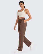G4Free - Smoofit Mid-Waist Wide Leg Sweatpants Petite -GF24J235AA-S