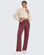 G4Free - Smoofit Mid-Waist Wide Leg Sweatpants Petite -GF24J235AA-S
