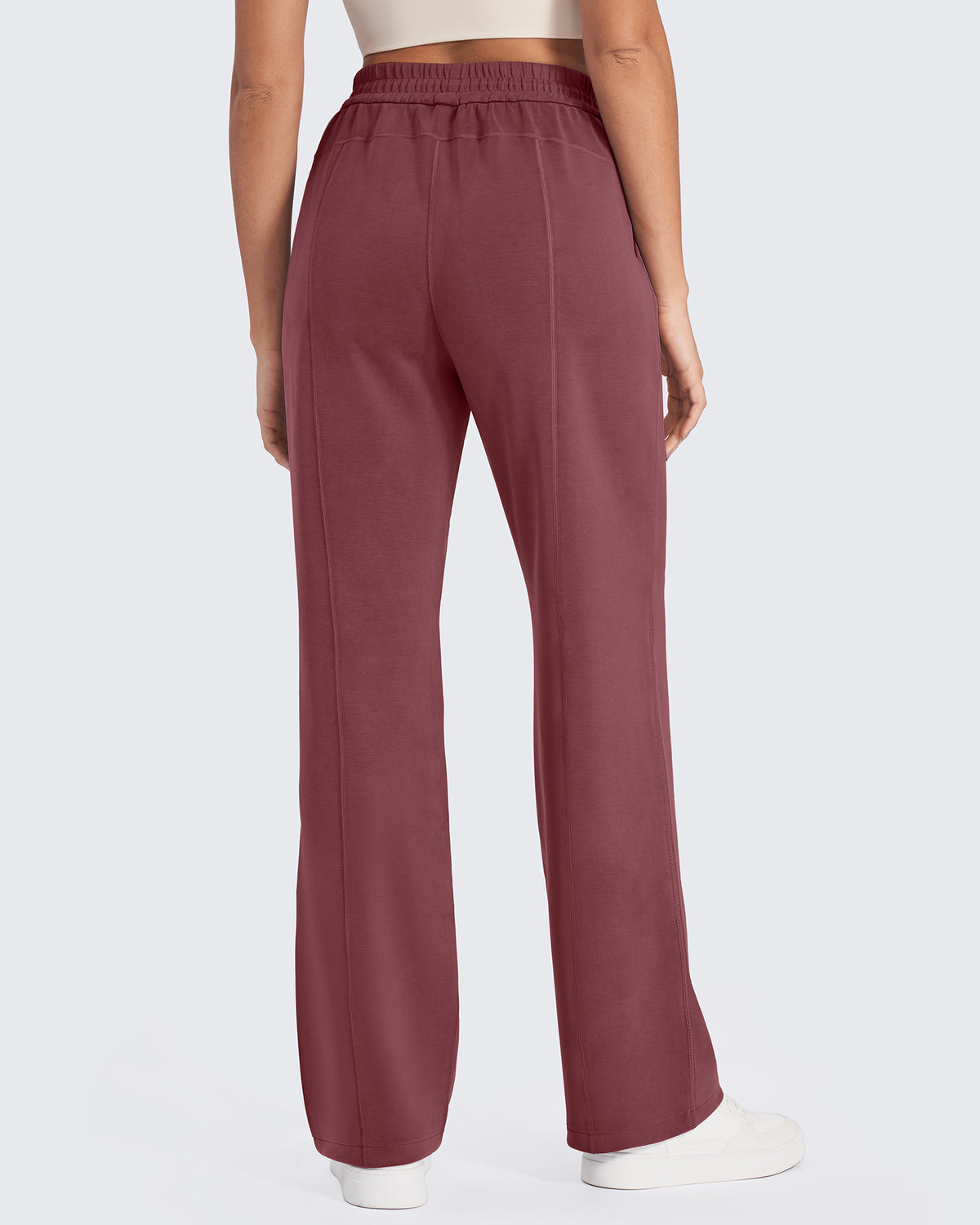 G4Free - Smoofit Mid-Waist Wide Leg Sweatpants Petite -GF24J235AA-S