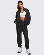 G4Free - Smoofit Mock Neck Zip Up Pockets Jackets -GF25M528EA-S