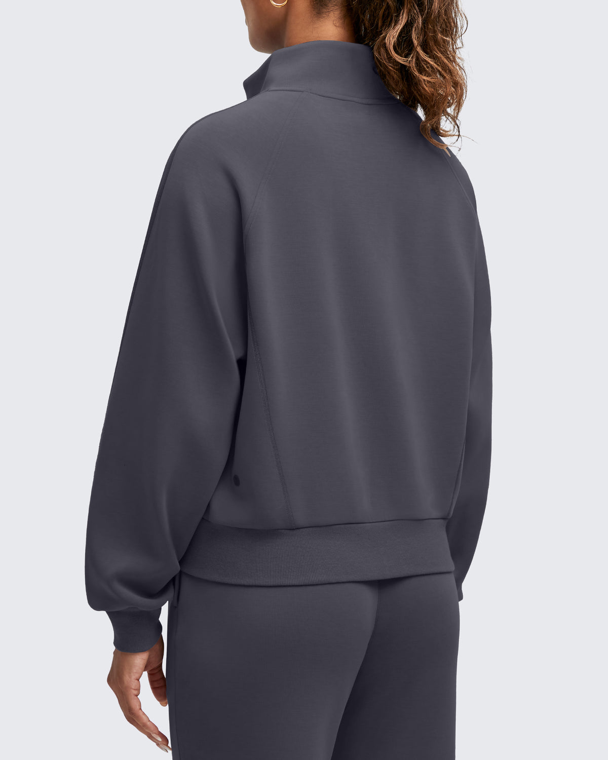 G4Free - Smoofit Mock Neck Zip Up Pockets Jackets -GF25M528EA-S