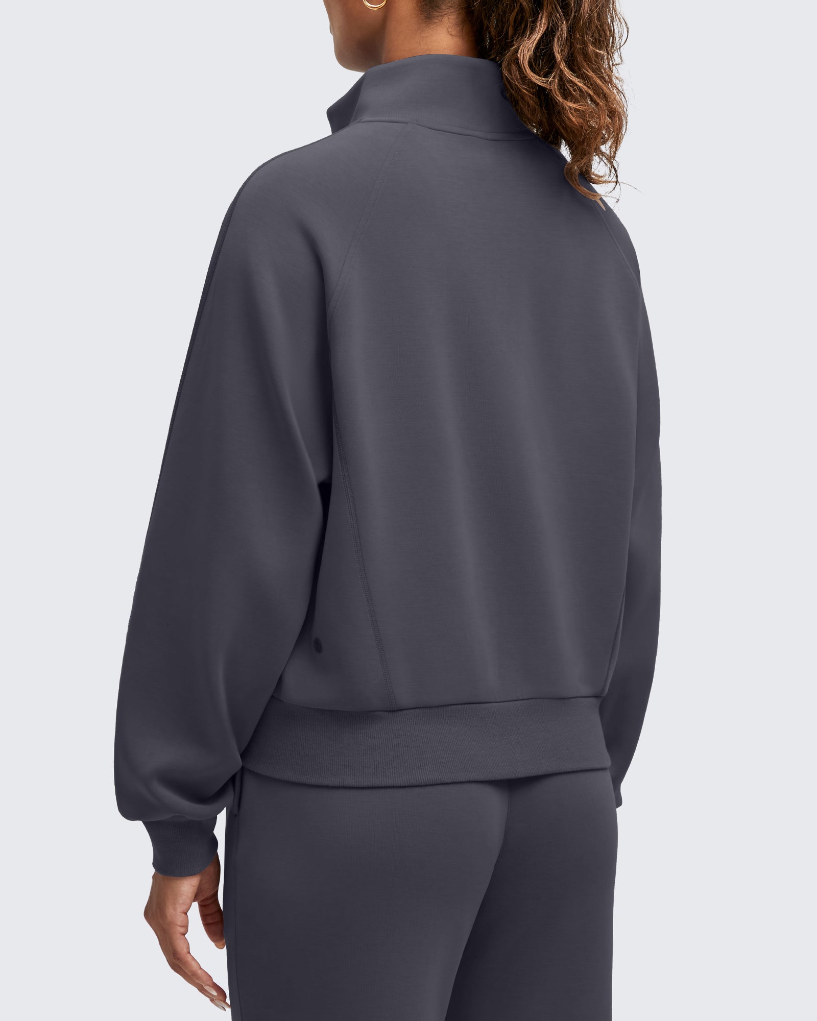 G4Free - Smoofit Mock Neck Zip Up Pockets Jackets -GF25M528EA-S