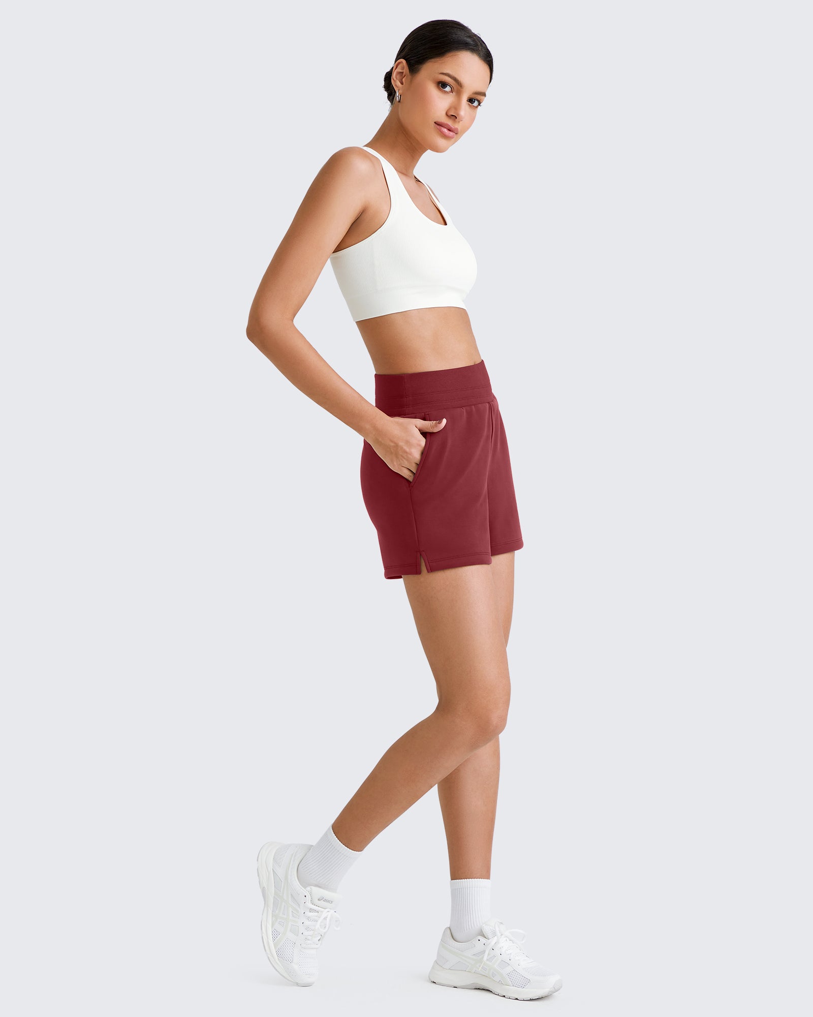 G4Free - Smoofit Modal Casual Sweat Shorts -GF25E351AA-S