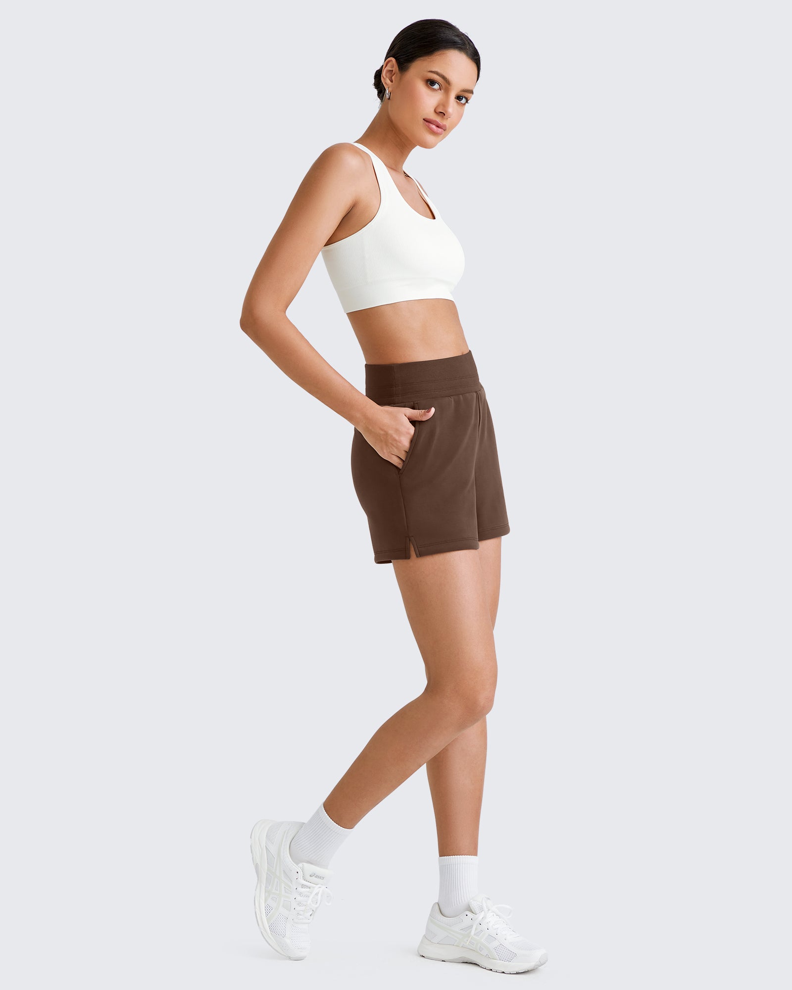 G4Free - Smoofit Modal Casual Sweat Shorts -GF25E351AA-S