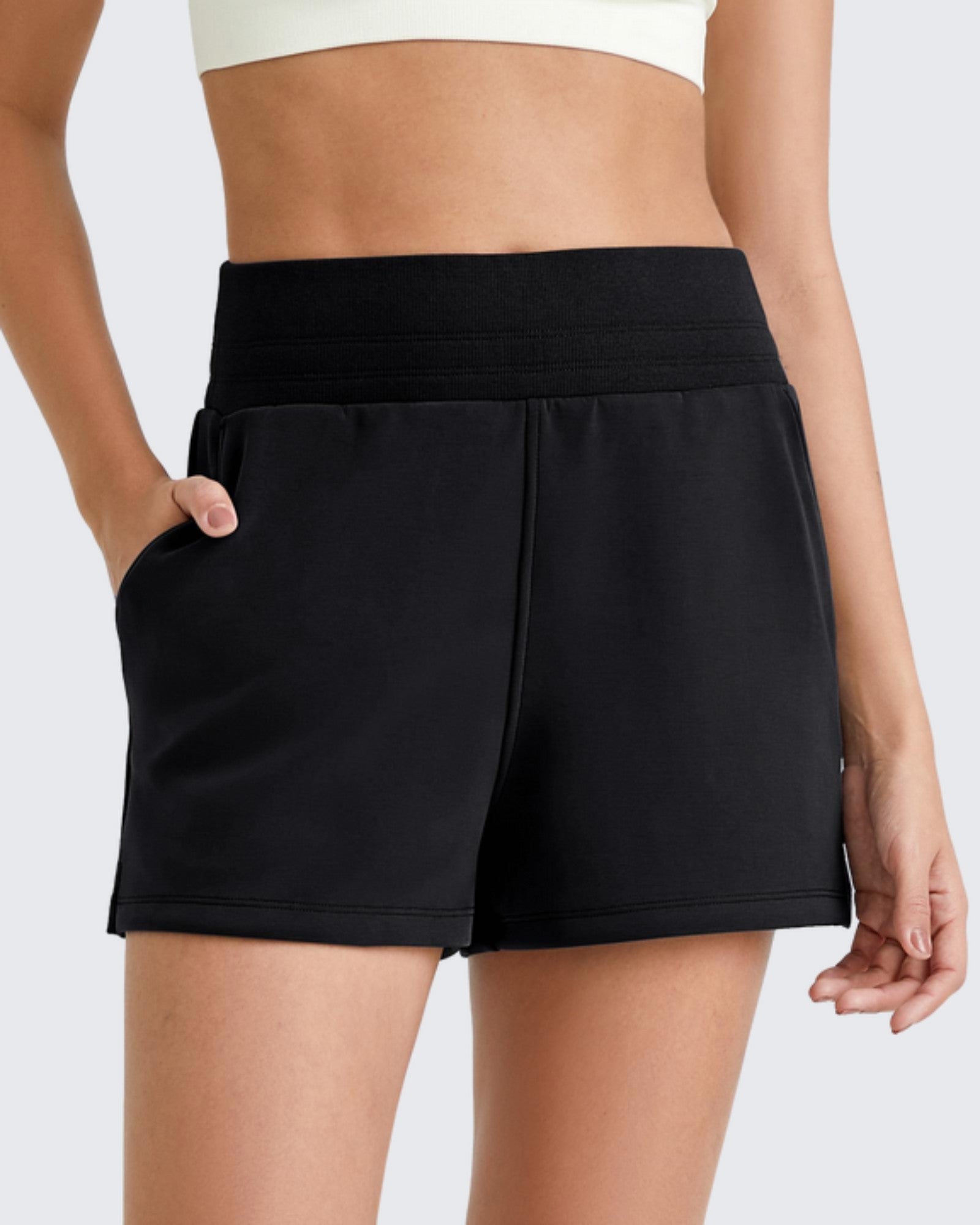 G4Free - Smoofit Modal Casual Sweat Shorts -GF25E351AA-S