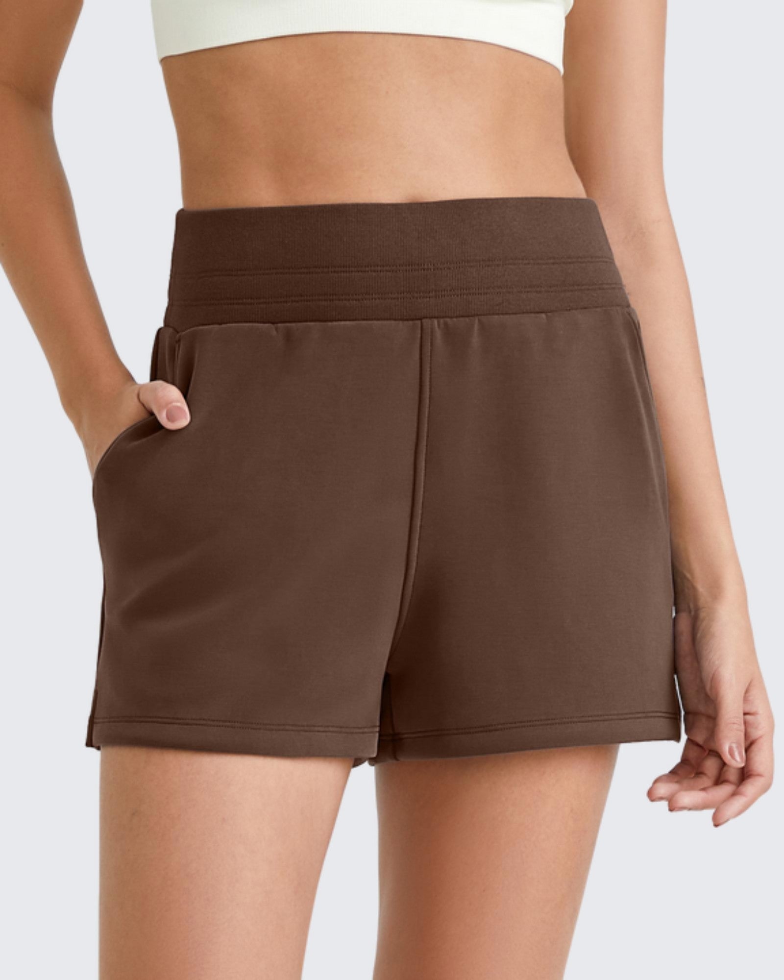 G4Free - Smoofit Modal Casual Sweat Shorts -GF25E351FA-S