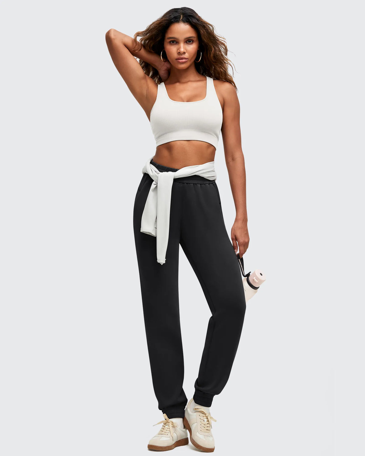 G4Free - Smoofit Modal Cinch Bottom Inner Drawstring Joggers -GF25D561AA-S