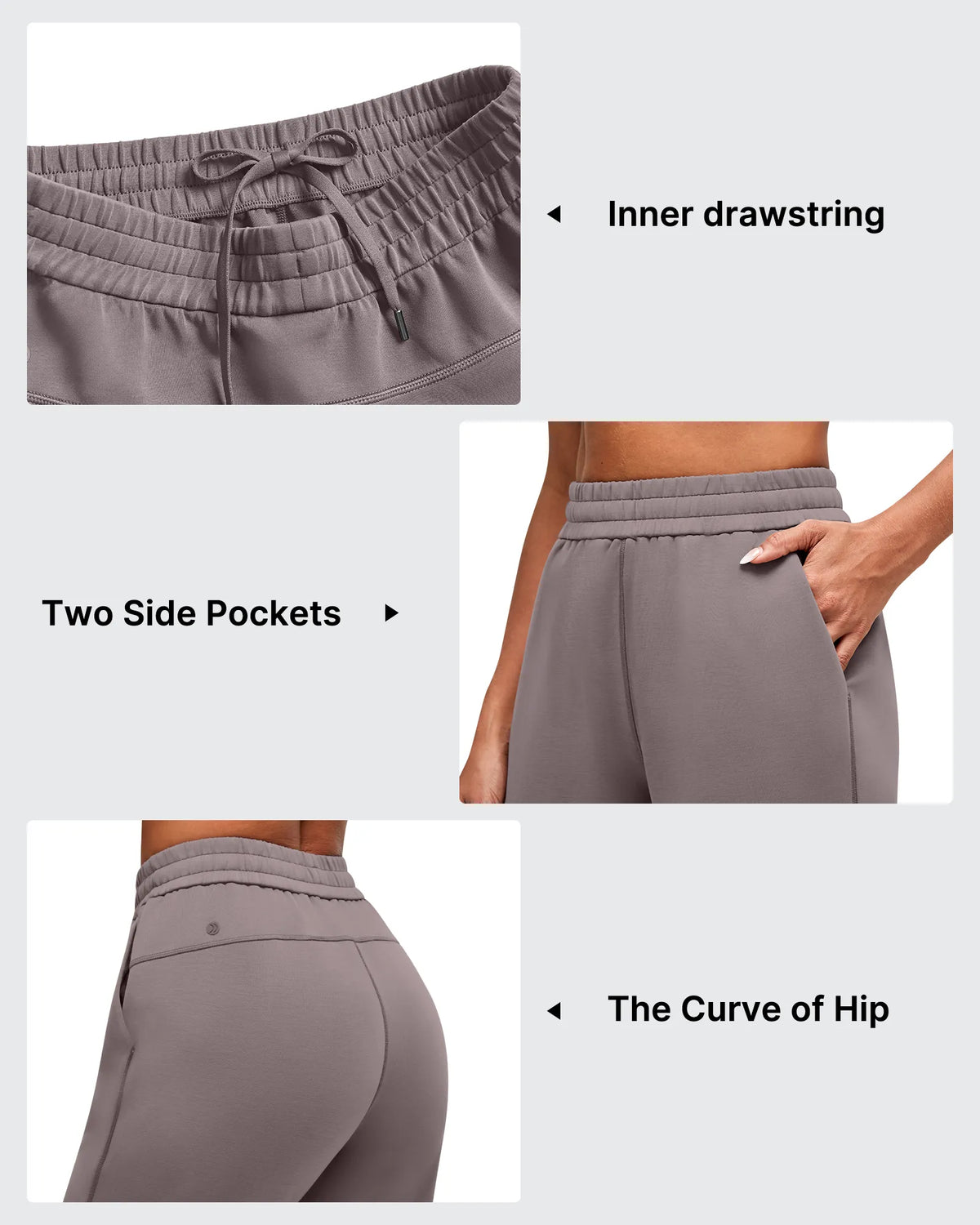G4Free - Smoofit Modal Cinch Bottom Inner Drawstring Joggers -GF25D561AA-S