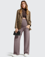 G4Free - Smoofit Modal Elastic Waist Pockets Maternity Pants -GF25JY647AA-S