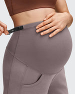G4Free - Smoofit Modal Elastic Waist Pockets Maternity Pants -GF25JY647AA-S
