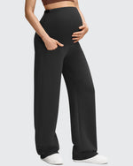 G4Free - Smoofit Modal Elastic Waist Pockets Maternity Pants -GF25JY647AA-S