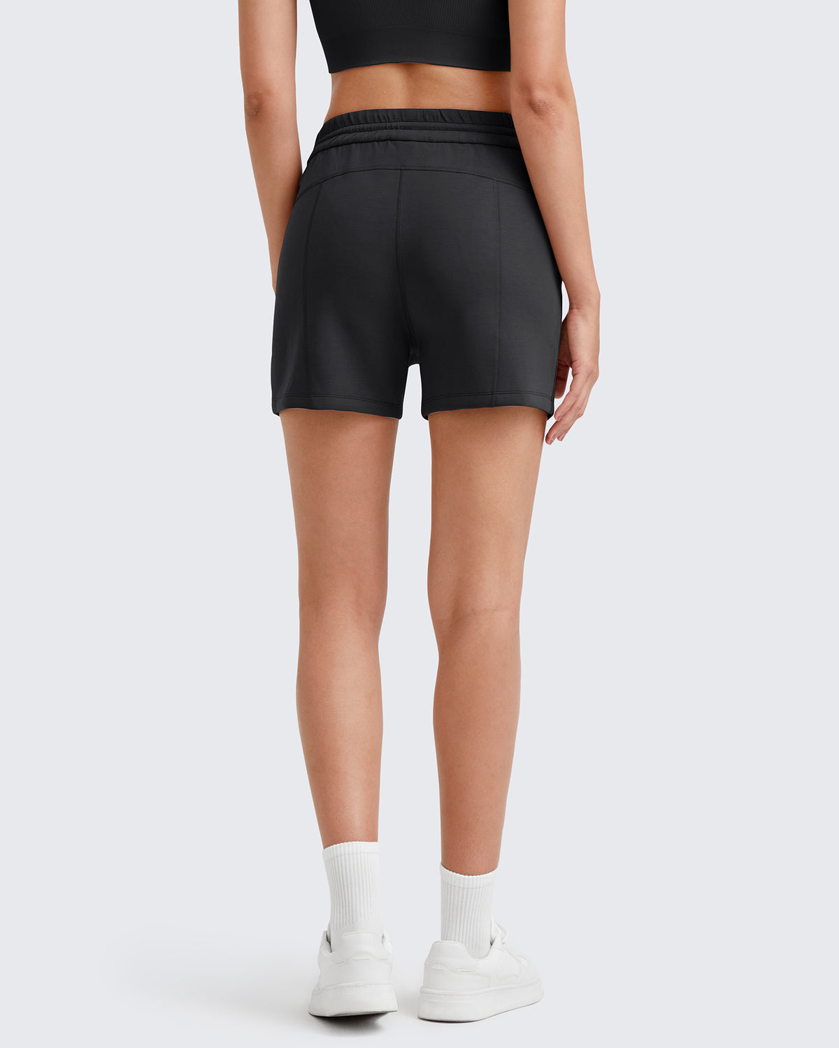 G4Free - Smoofit Modal Shockcord Relaxed Shorts -GF25E309AA-S