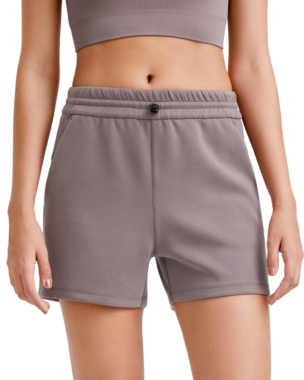 G4Free - Smoofit Modal Shockcord Relaxed Shorts -GF25E309AA-S