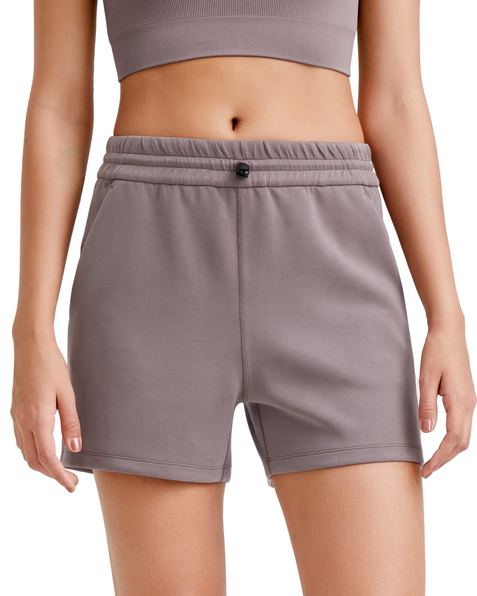 G4Free - Smoofit Modal Shockcord Relaxed Shorts -GF25E309AA-S