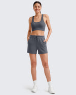 G4Free - Smoofit Modal Shockcord Relaxed Shorts -GF25E309AA-S
