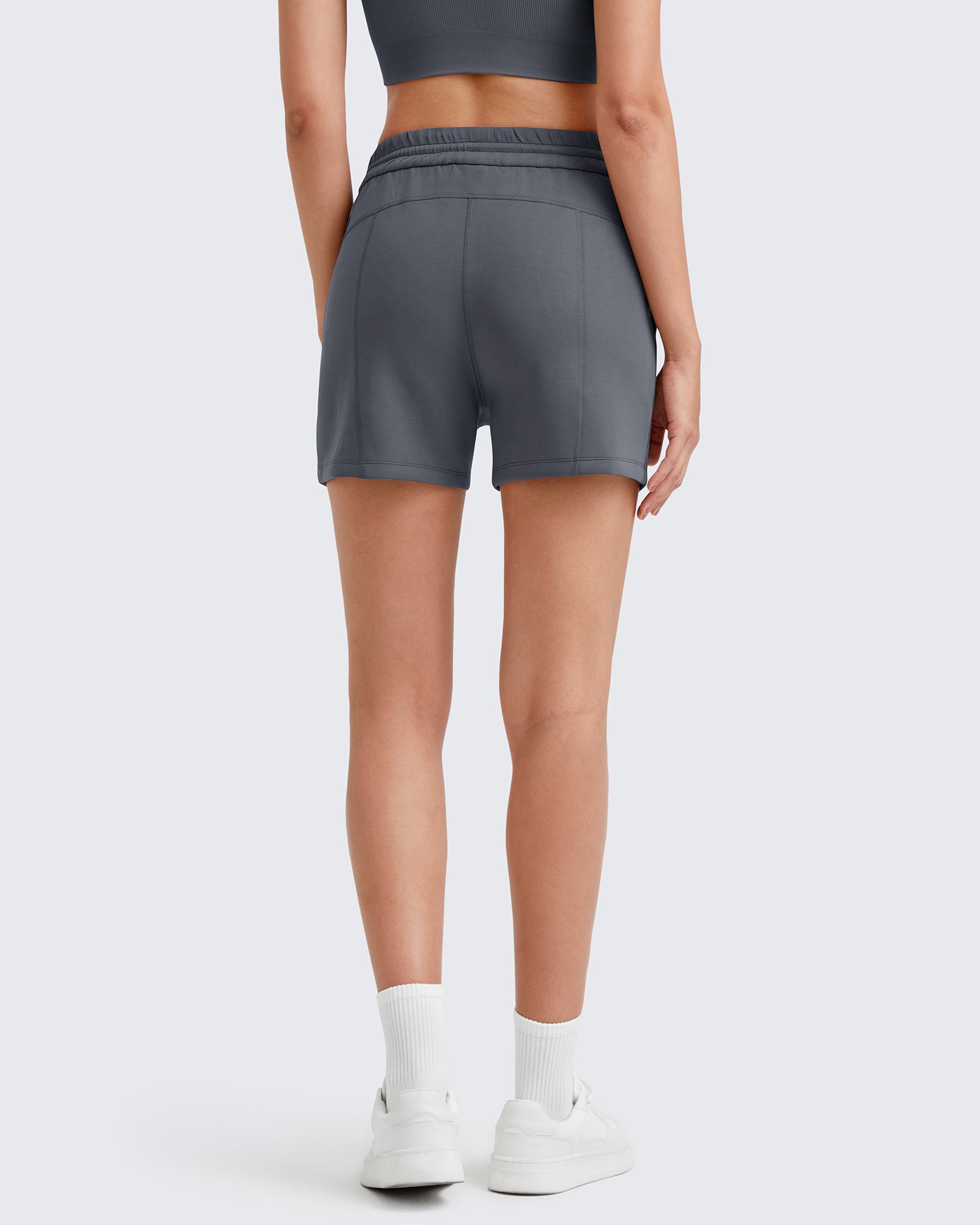 G4Free - Smoofit Modal Shockcord Relaxed Shorts -GF25E309AA-S