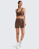 G4Free - Smoofit Modal Shockcord Relaxed Shorts -GF25E309AA-S