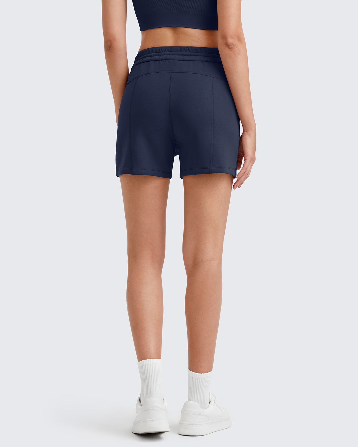 G4Free - Smoofit Modal Shockcord Relaxed Shorts -GF25E309AA-S