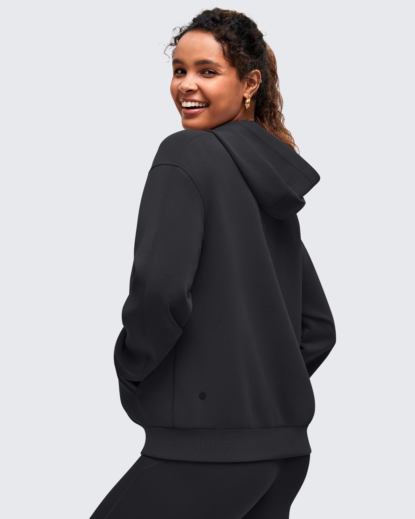 G4Free - Smoofit Modal Soft Full Zip Hoodies Jackets -GF25M527AA-S