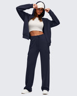 G4Free - Smoofit Modal Soft Full Zip Hoodies Jackets -GF25M527AA-S