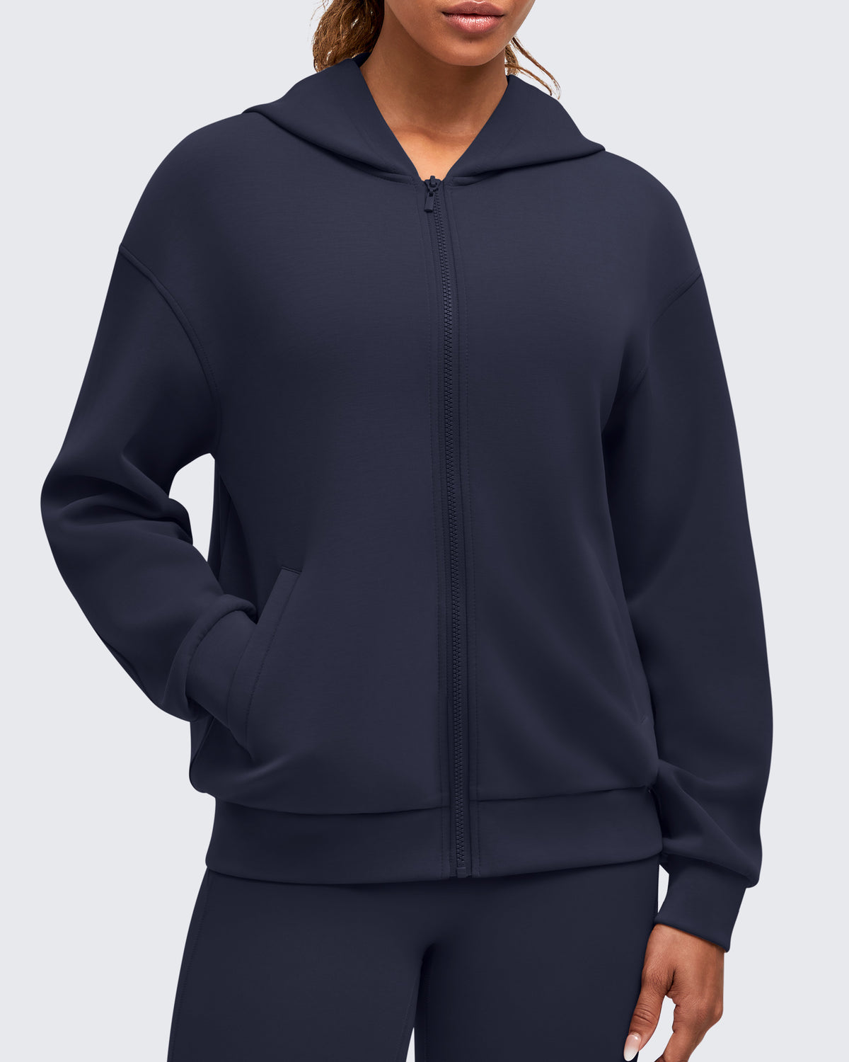 G4Free - Smoofit Modal Soft Full Zip Hoodies Jackets -GF25M527AA-S