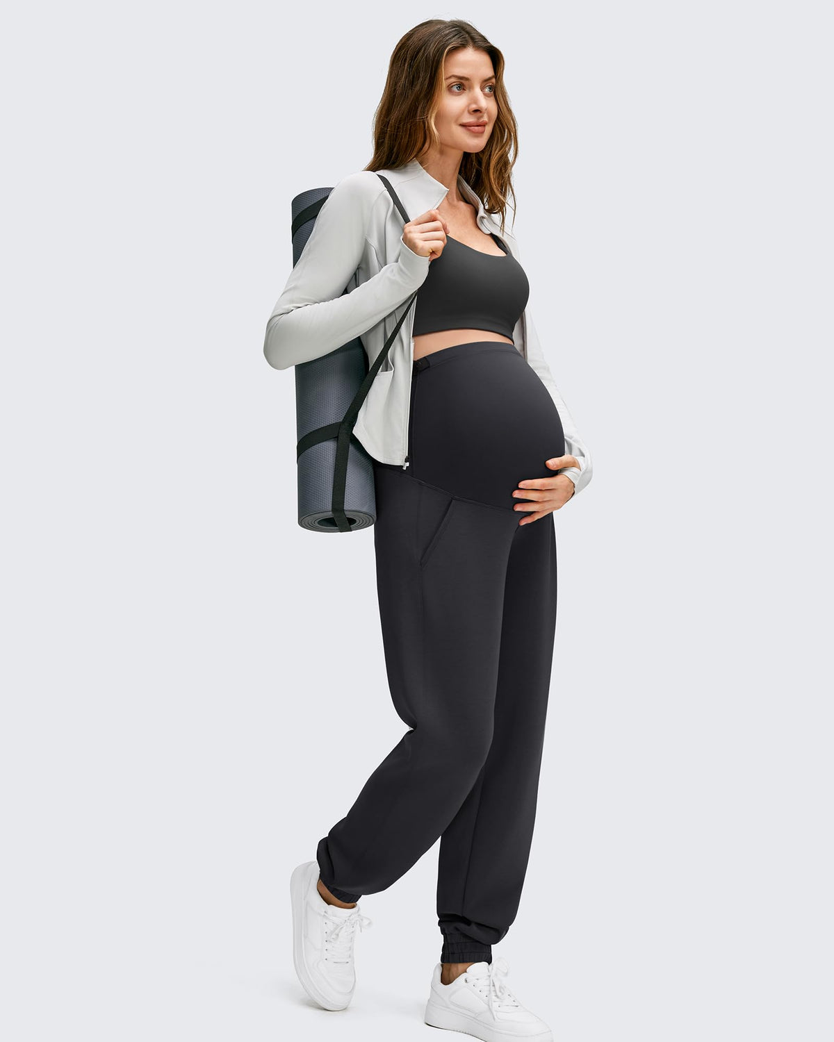 G4Free - Smoofit Pockets Over The Belly Jogger Sweatpants -GF25DY625AF-XS