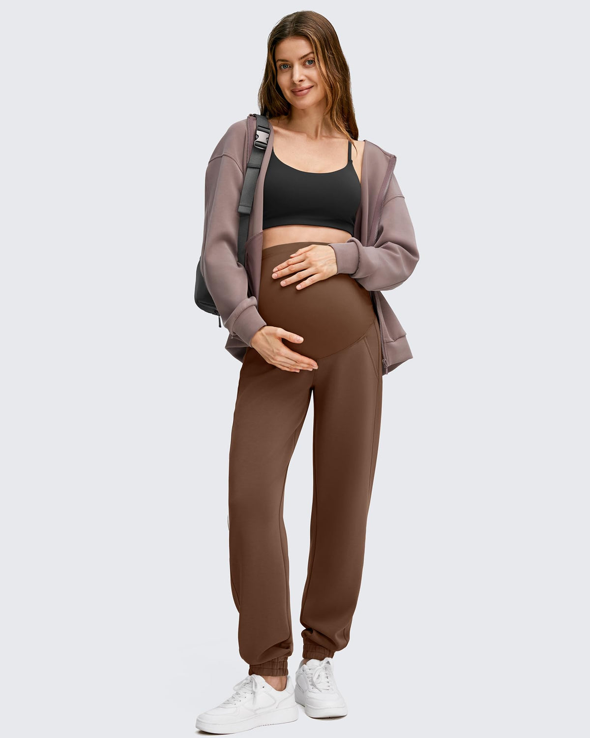 G4Free - Smoofit Pockets Over The Belly Jogger Sweatpants -GF25DY625AF-XS