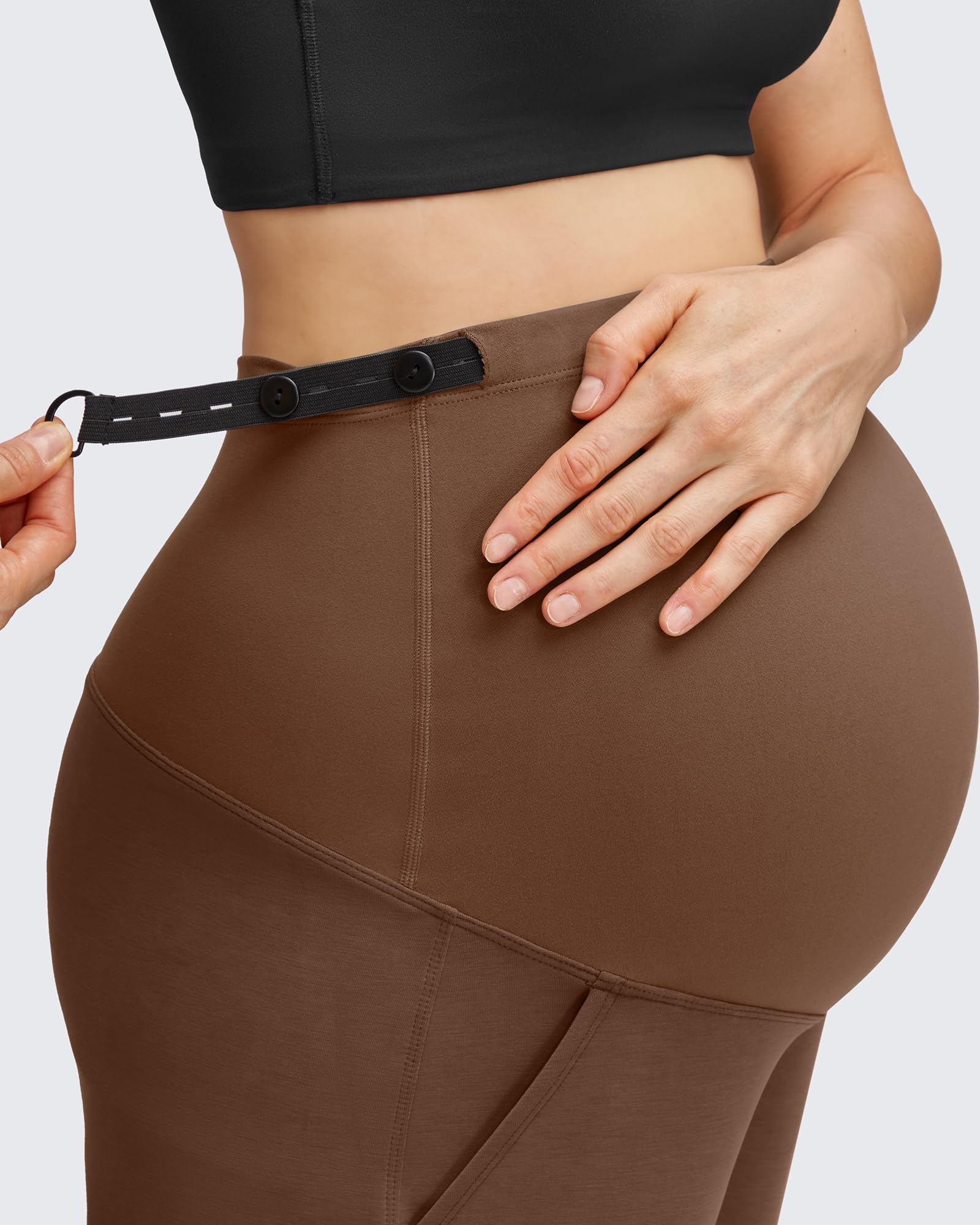 G4Free - Smoofit Pockets Over The Belly Jogger Sweatpants -GF25DY625AF-XS