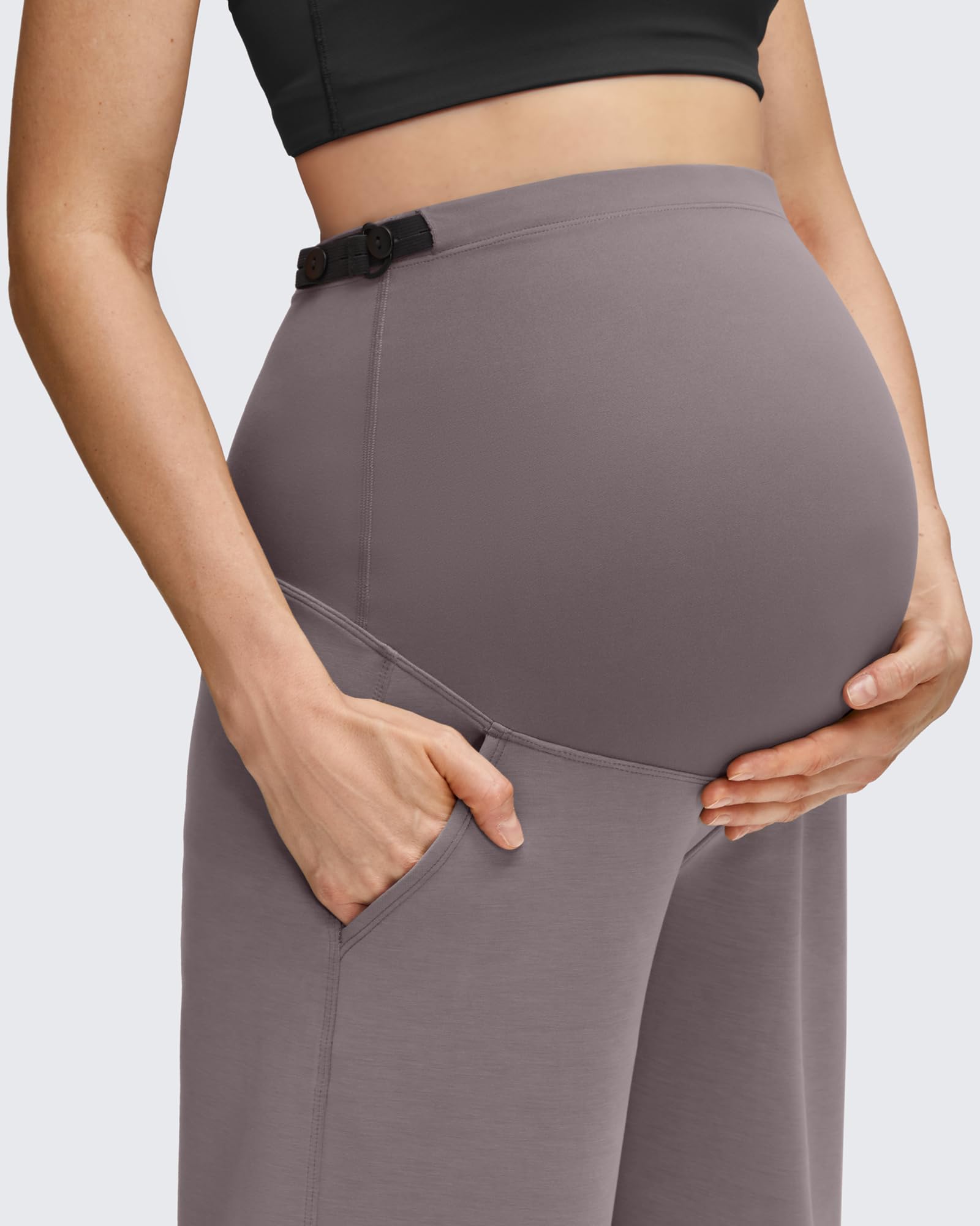 G4Free - Smoofit Pockets Over The Belly Jogger Sweatpants -GF25DY625AF-XS